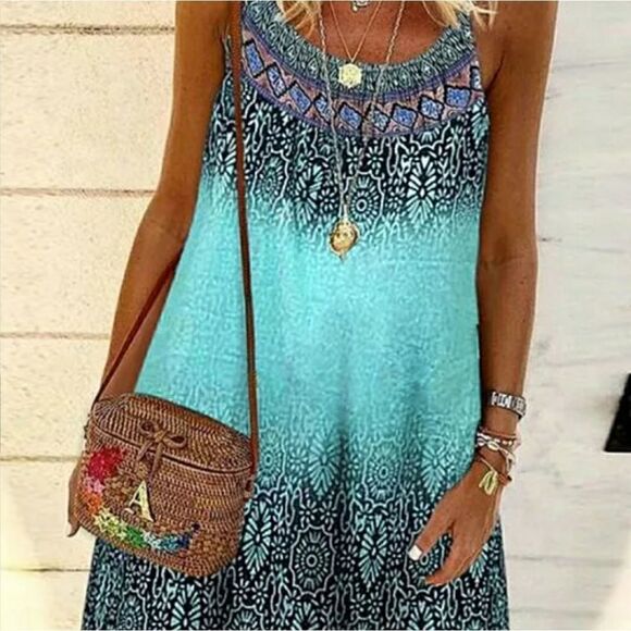 🎉Hp🎉 Boho style dress cover-up - Picture 3 of 6